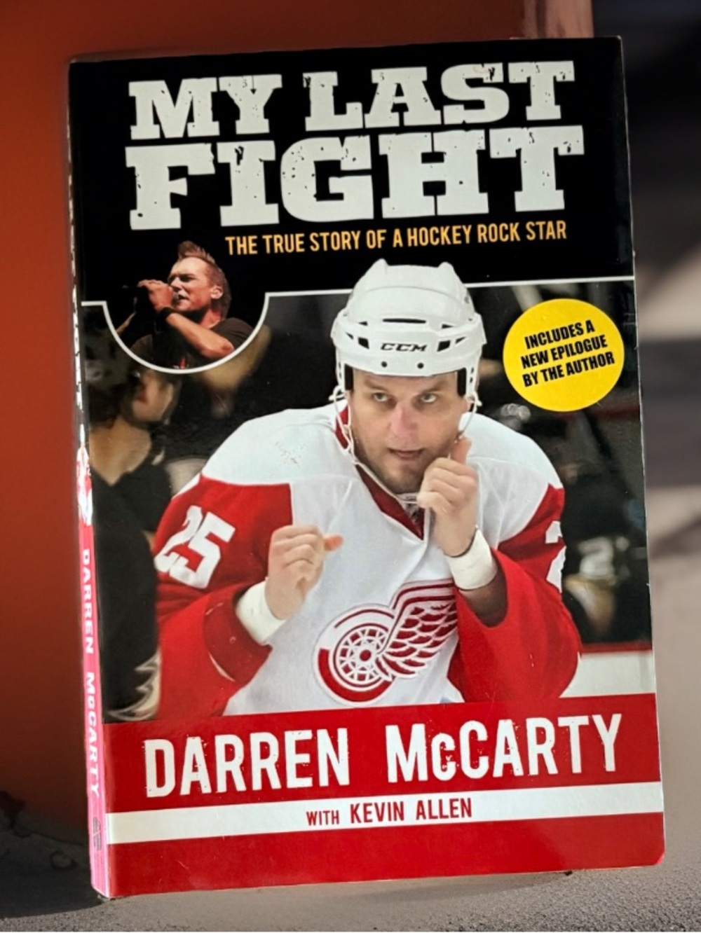 My Last Fight: The True Story of a Hockey Rock Star by Darren McCarty EUC